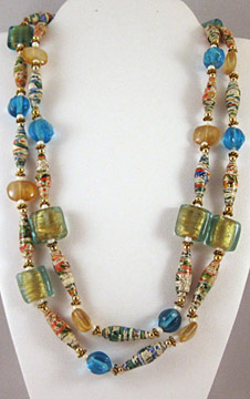 Florentine Quilled Paper Necklace