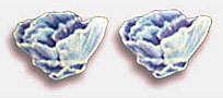 <strong>Blue Rose Earrings</strong>