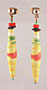 <strong>Yellow Paper Earrings</strong>