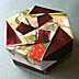 <strong>Plum Foil & Berries Octagon Box</strong>